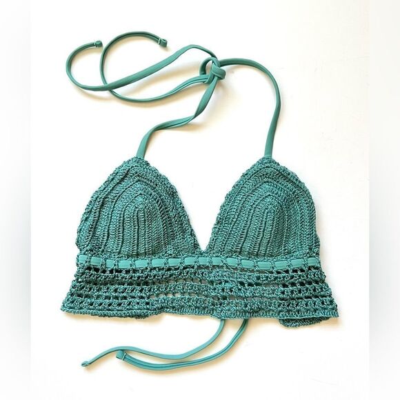 Crochet String Swim Festival Top - Picture 1 of 4